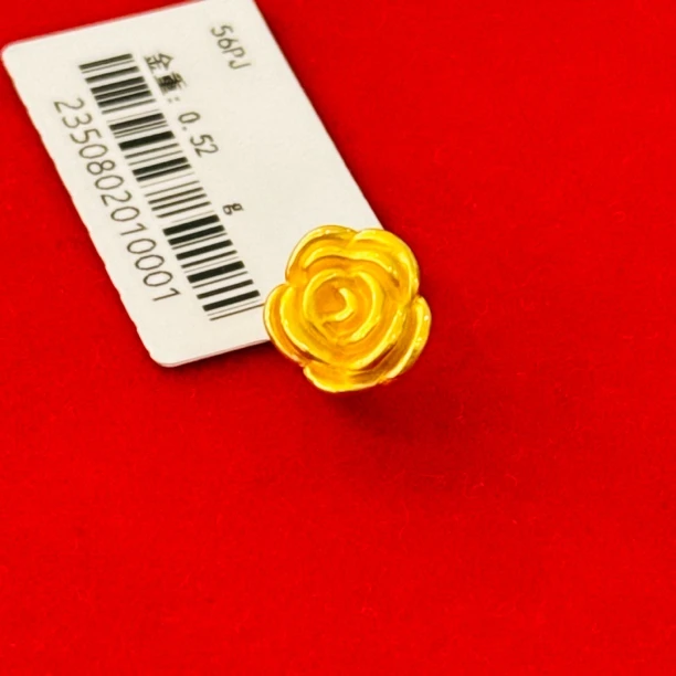 【莹莹专享】足金999投资金 玫瑰 ZP 0.52