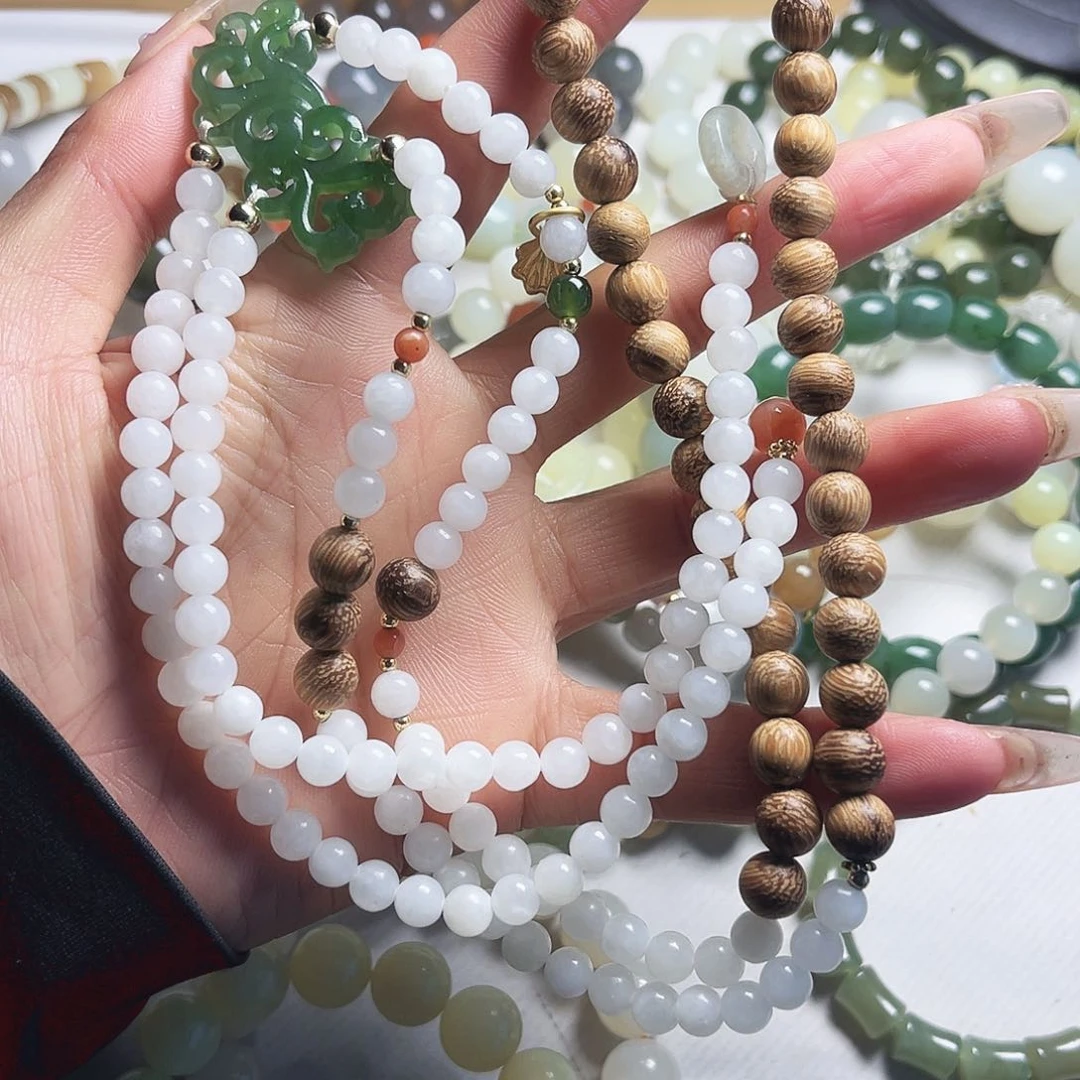 和田玉手链未镶嵌和田玉手链