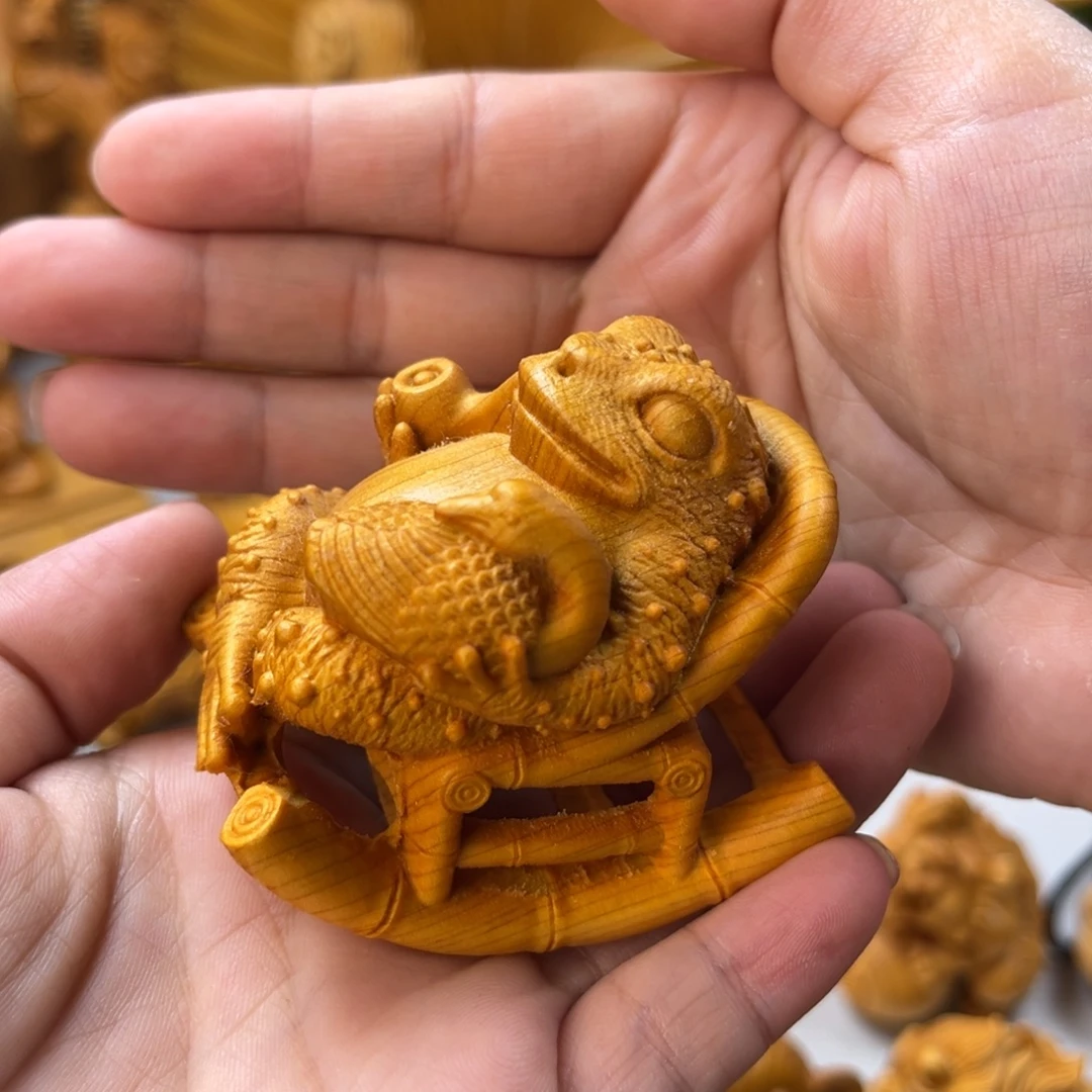 山***长柏木（崖柏）摇摇金蟾