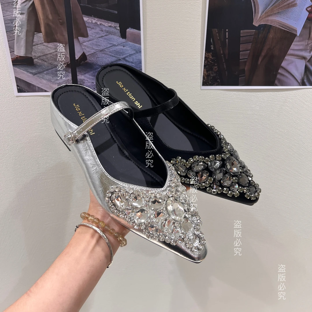 856-2主推韩版时尚百搭新款气质百搭包头拖鞋