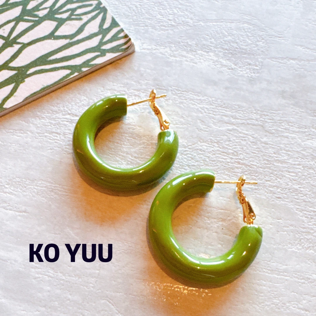 铜合金耳饰 【雨桐高奢饰品】耳环CC00151#5