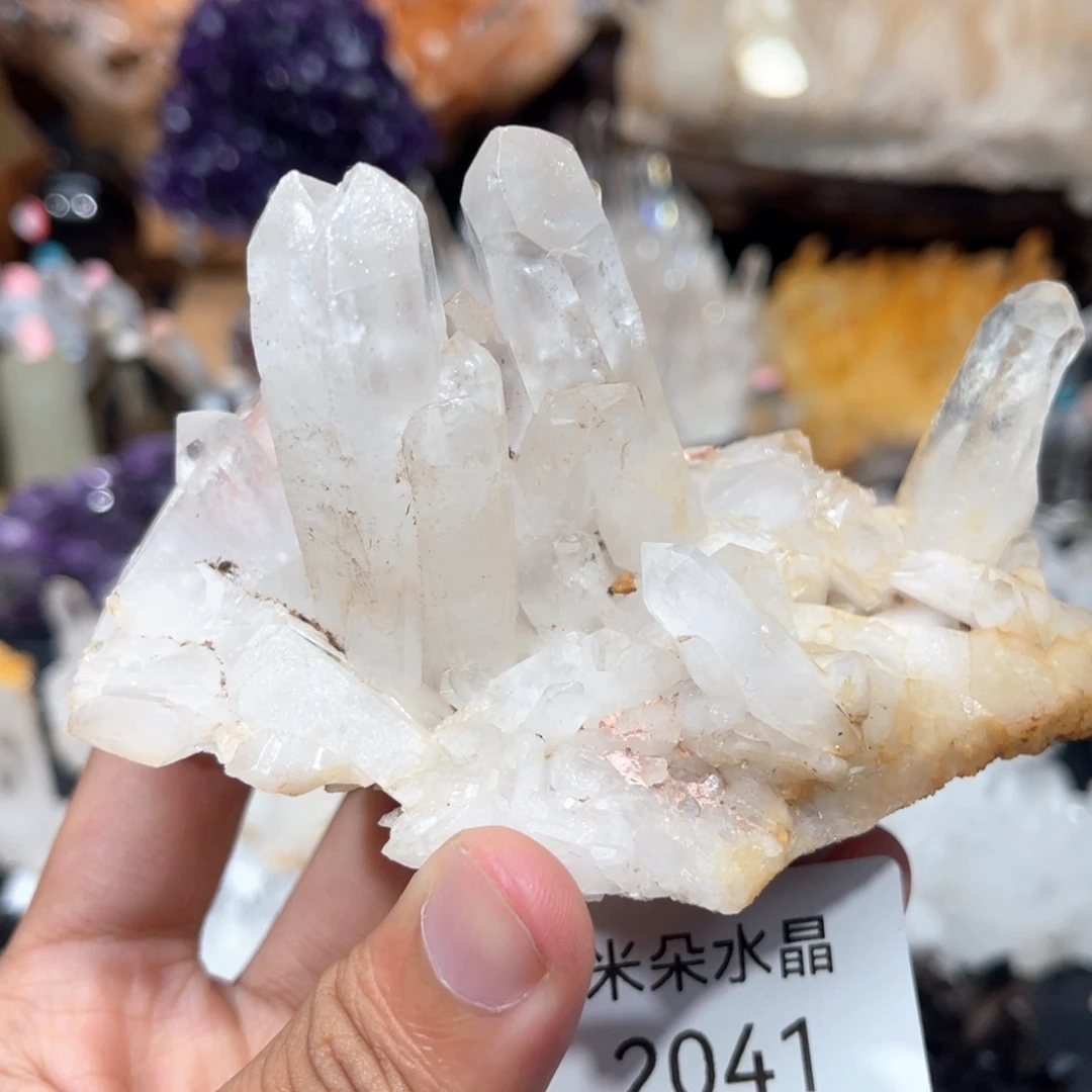 珠宝半成品水晶未镶嵌水晶