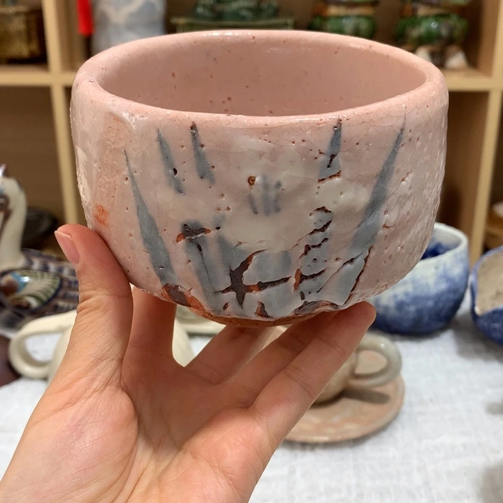 陶器 新年快乐 恭喜发财