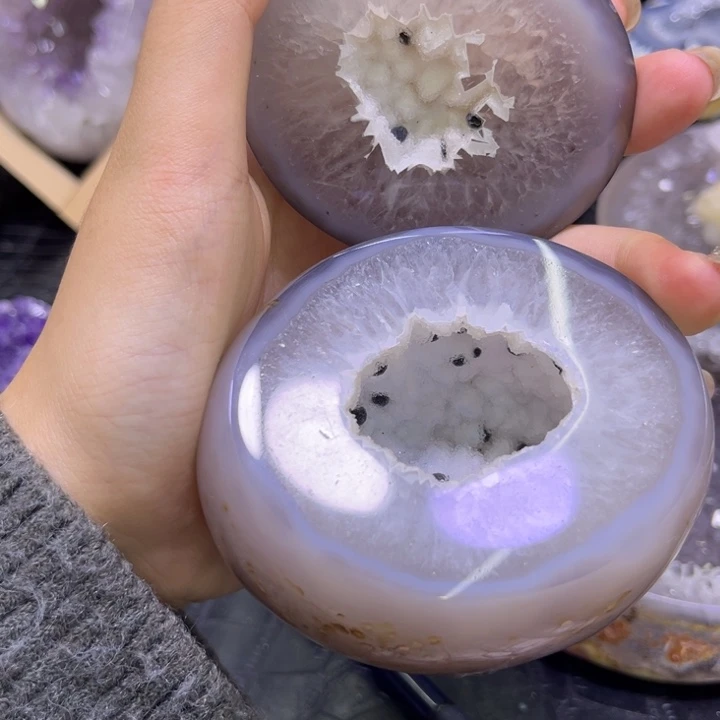 未镶嵌发饰水晶白啵啵