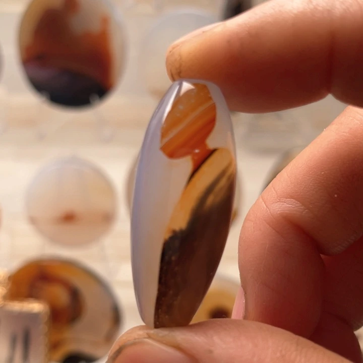 未镶嵌吊坠(不含链)玛瑙/玉髓