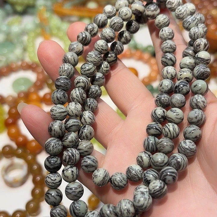 蛇纹石玉未镶嵌手串