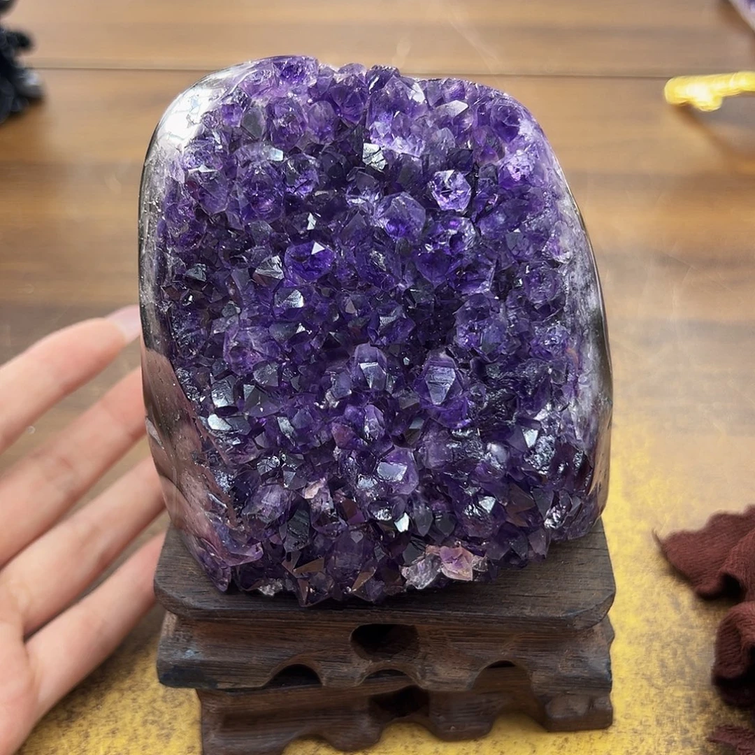 紫晶摆件未镶嵌晶体