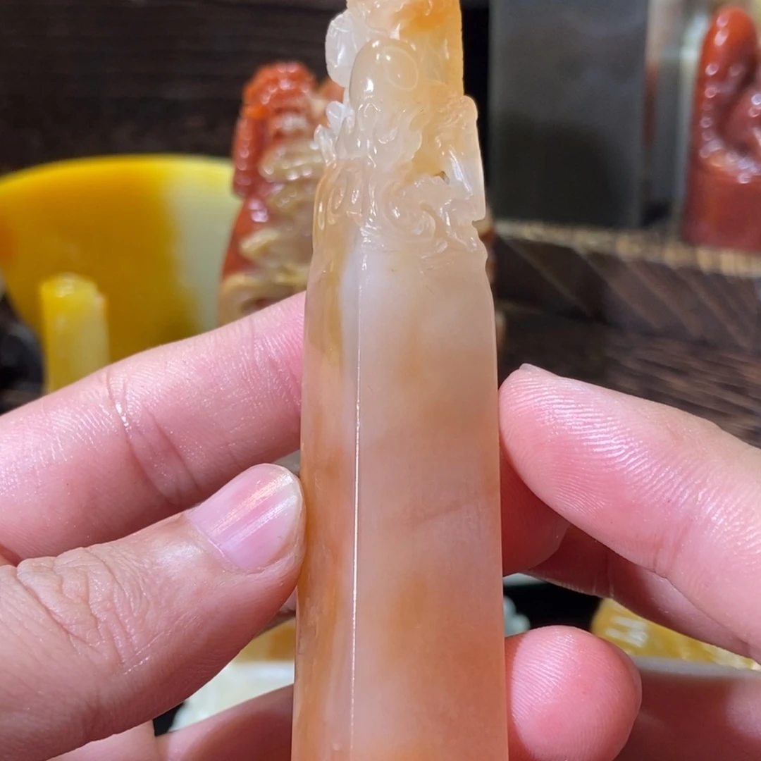 寿山石印石燕*龄老挝荔枝冻