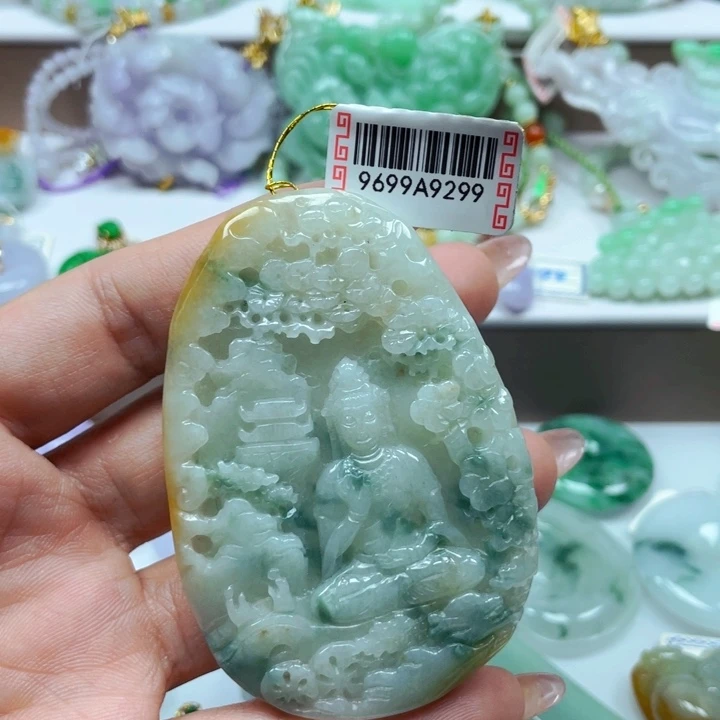 吊坠(不含链)未镶嵌翡翠