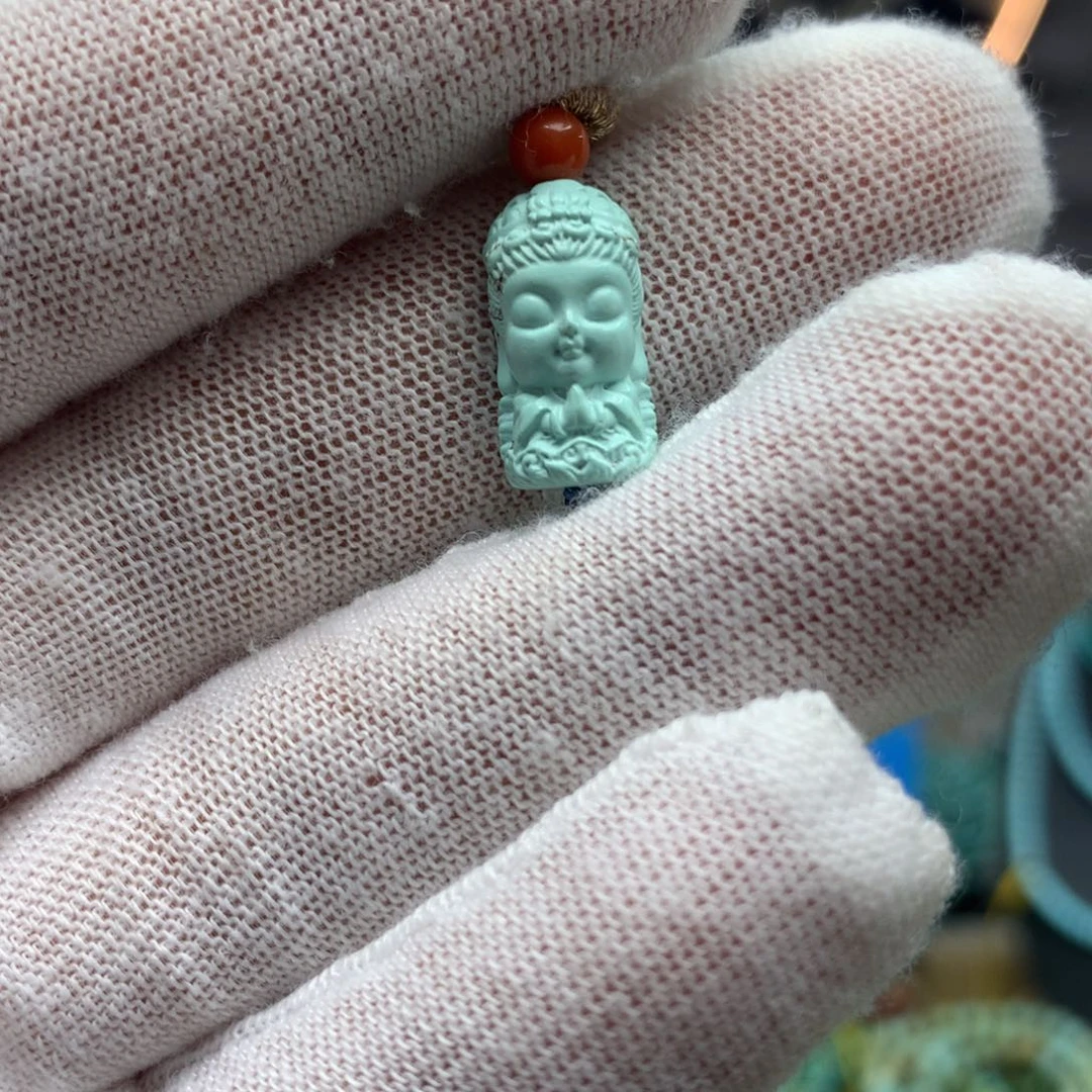 绿松石挂件未镶嵌