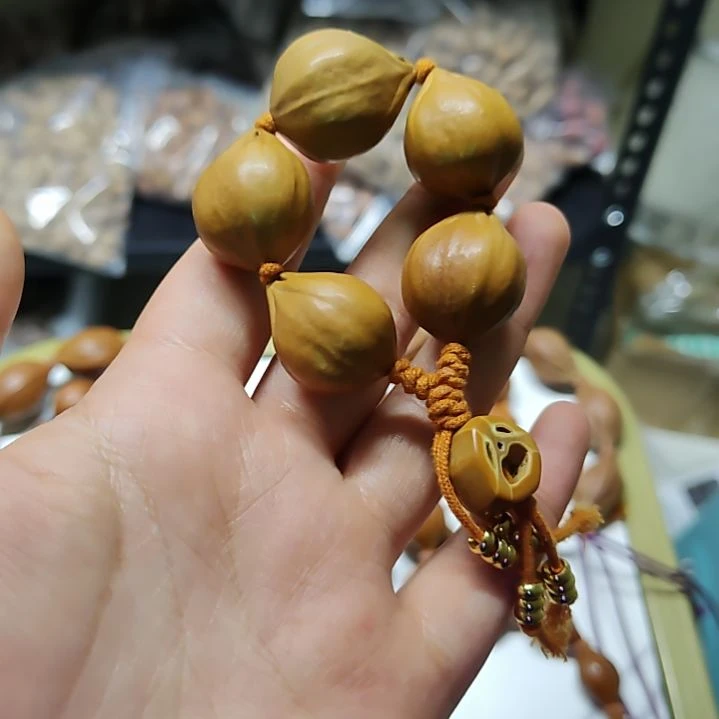 吊坠橄榄核20尺寸四花手捻
