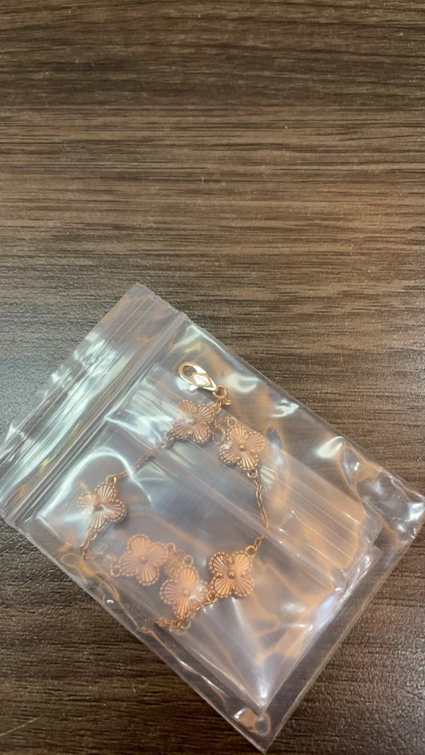 925银手链 CNC精工 五花白色气质轻奢手链  0022