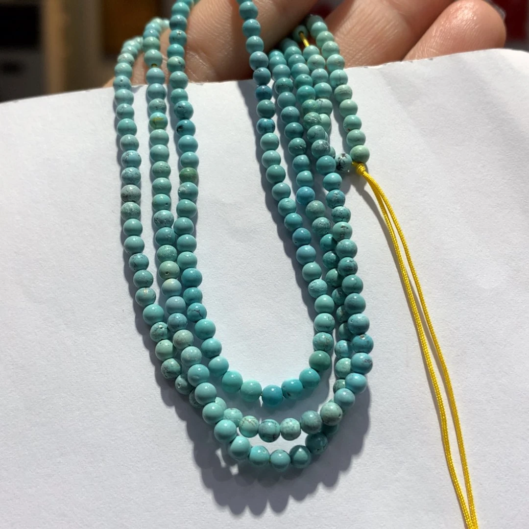 未镶嵌绿松石长链