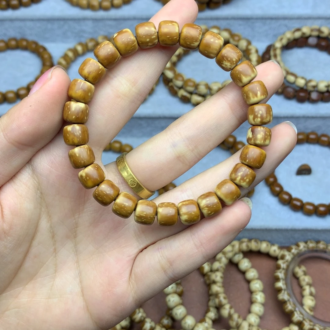 紫金鼠手串9尺寸实心花皮奶盖全品福利