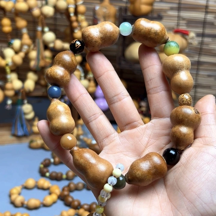 Z**T花皮葫芦手串葫芦