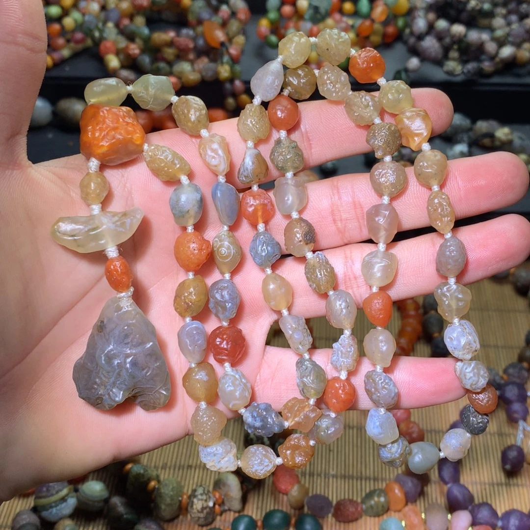 玛瑙/玉髓未镶嵌手链