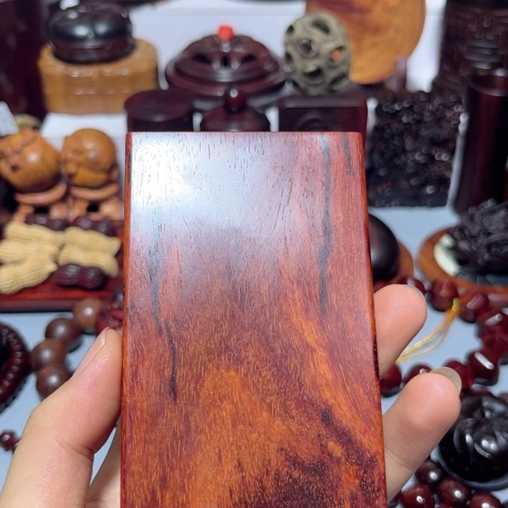 木屾***嗨檀香紫檀烟盒木木木