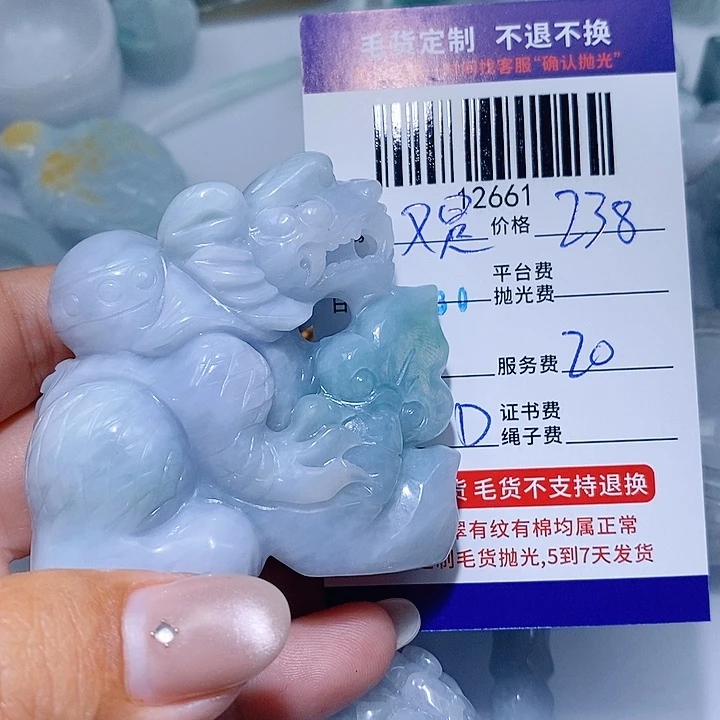又***啊翡翠未镶嵌颈饰天光墟翡翠市场现金代购