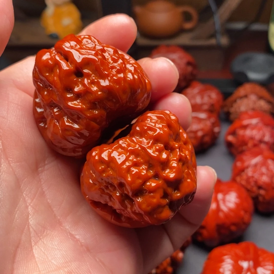 文玩核桃吊坠山***瓜40蛤蟆头