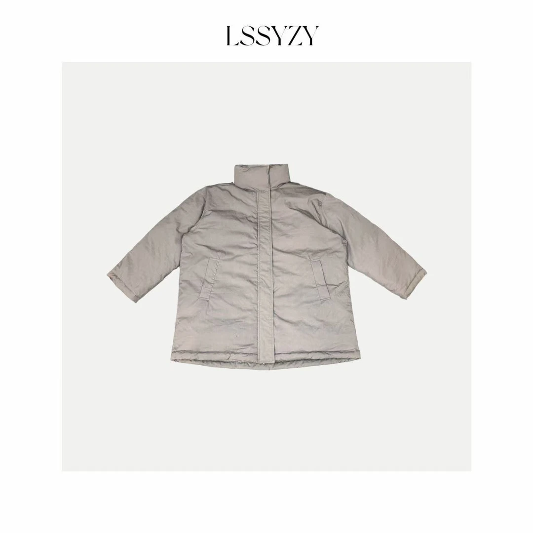 LSSYZY小众设计师款极简棉服C302#