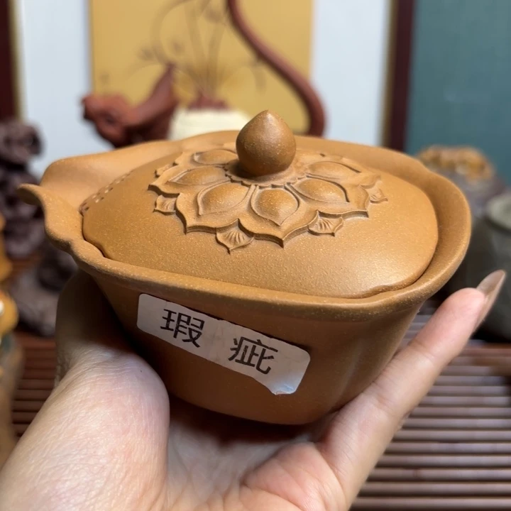 紫砂茶宠原矿精品高端紫砂壶