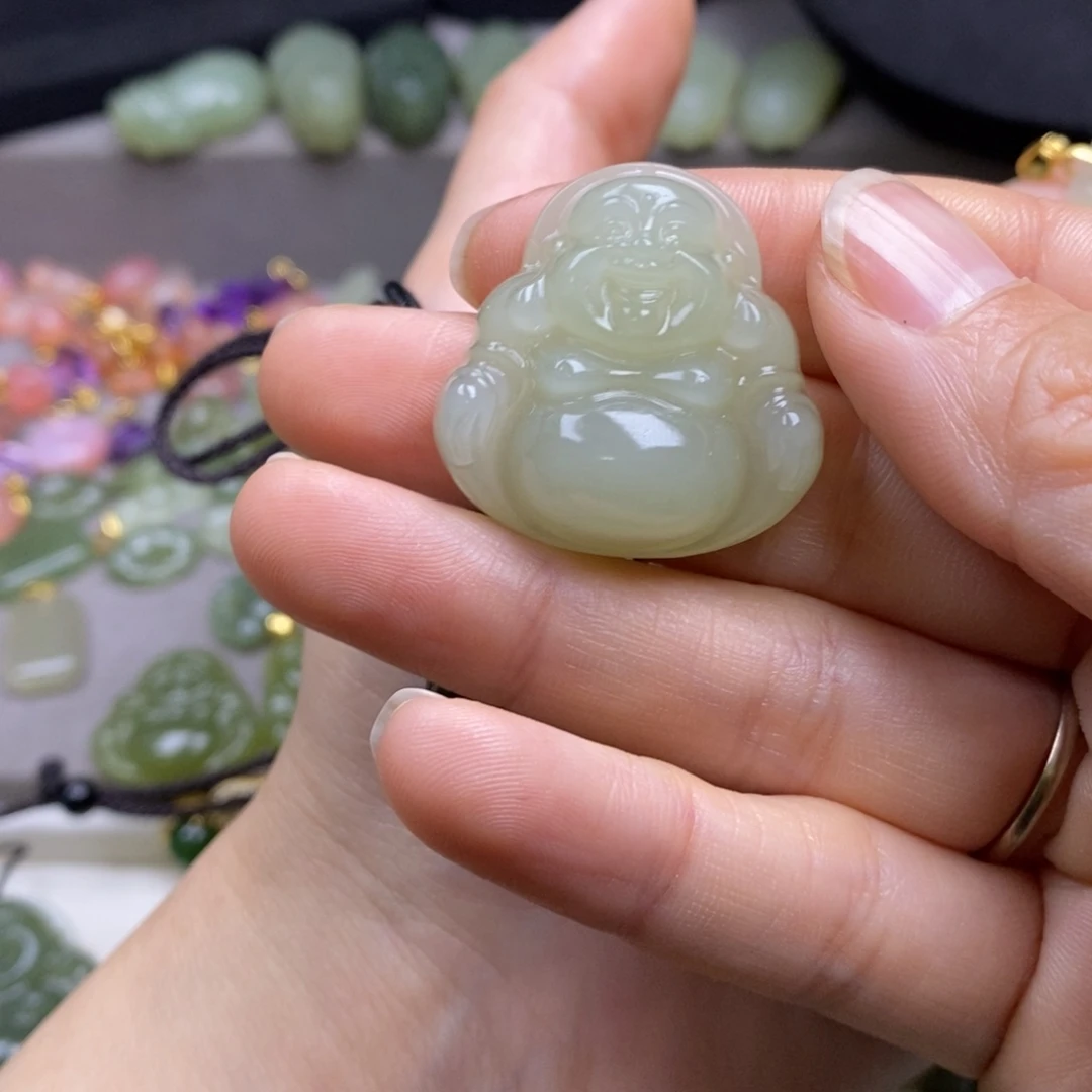 和田玉未镶嵌颈饰30高品质佛公