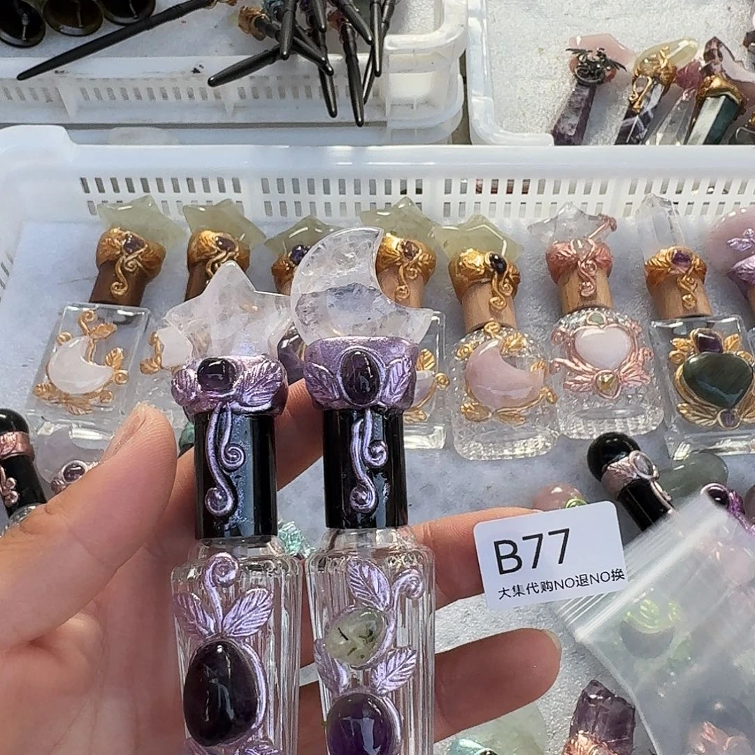 平***生未镶嵌手链烟晶47