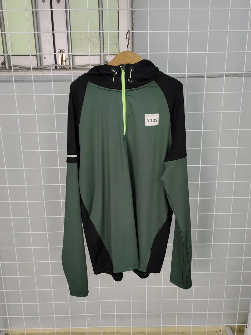 款号Y139莞尔外贸孤品健身运动休闲上衣