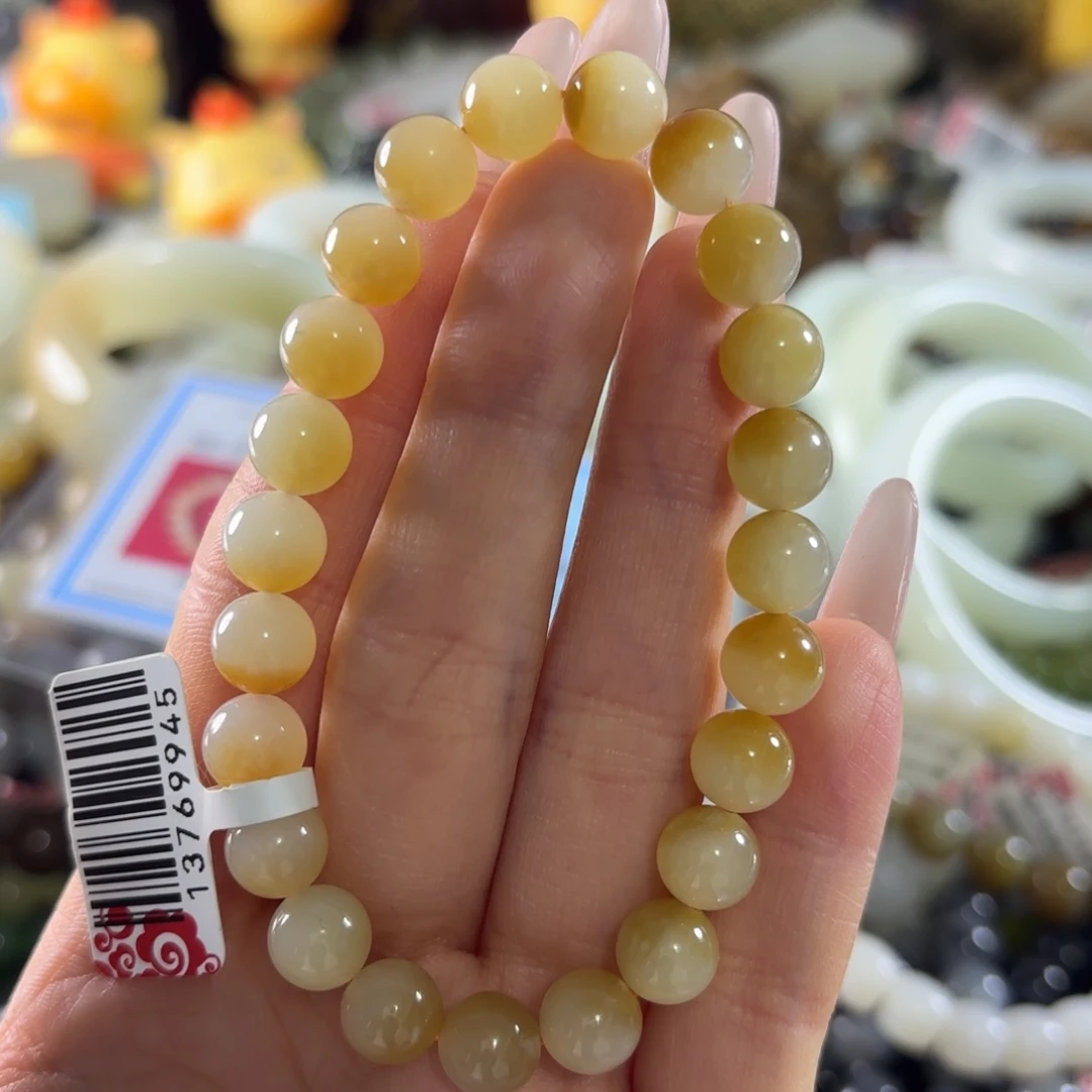 和田玉未镶嵌手串51