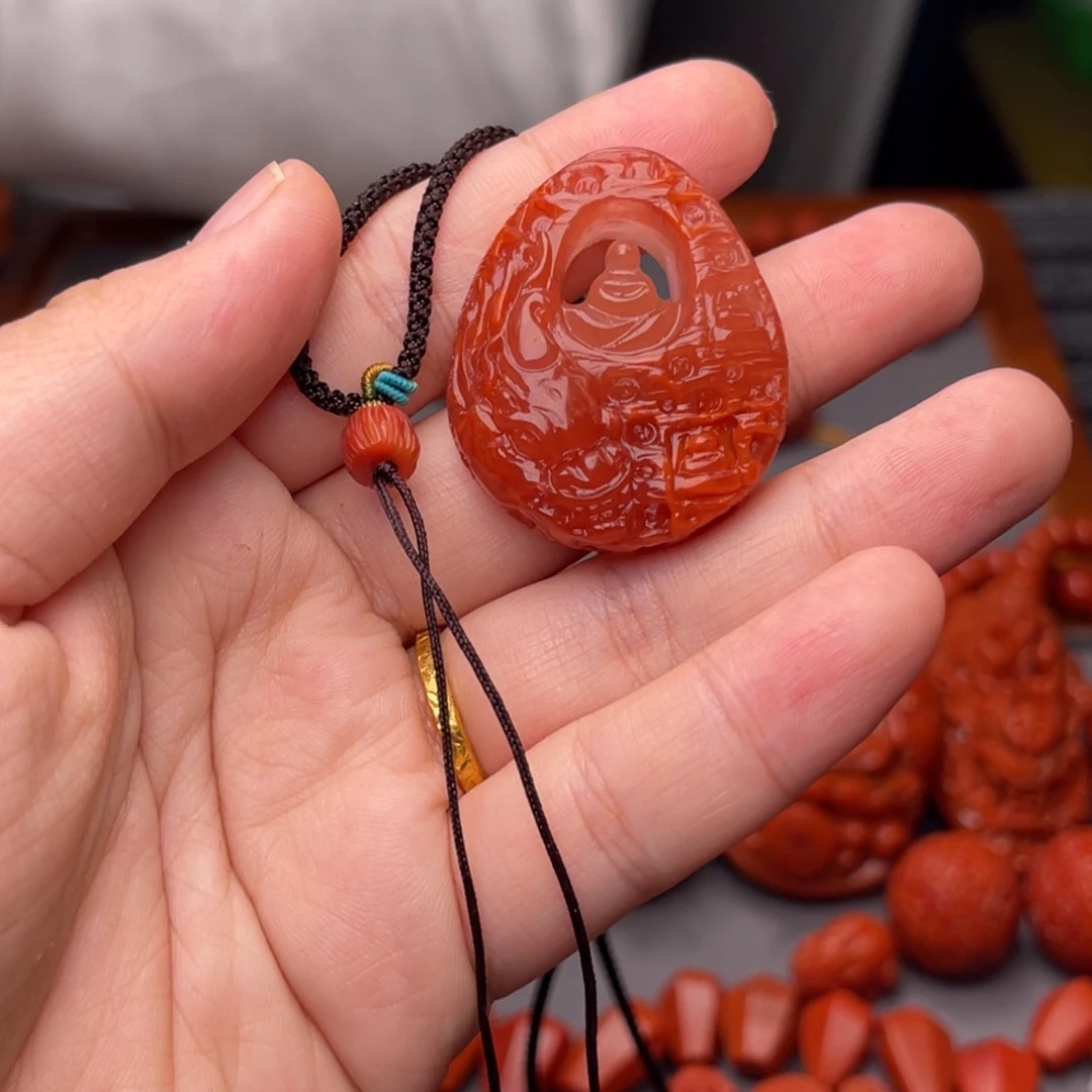 未镶嵌川料南红玛瑙