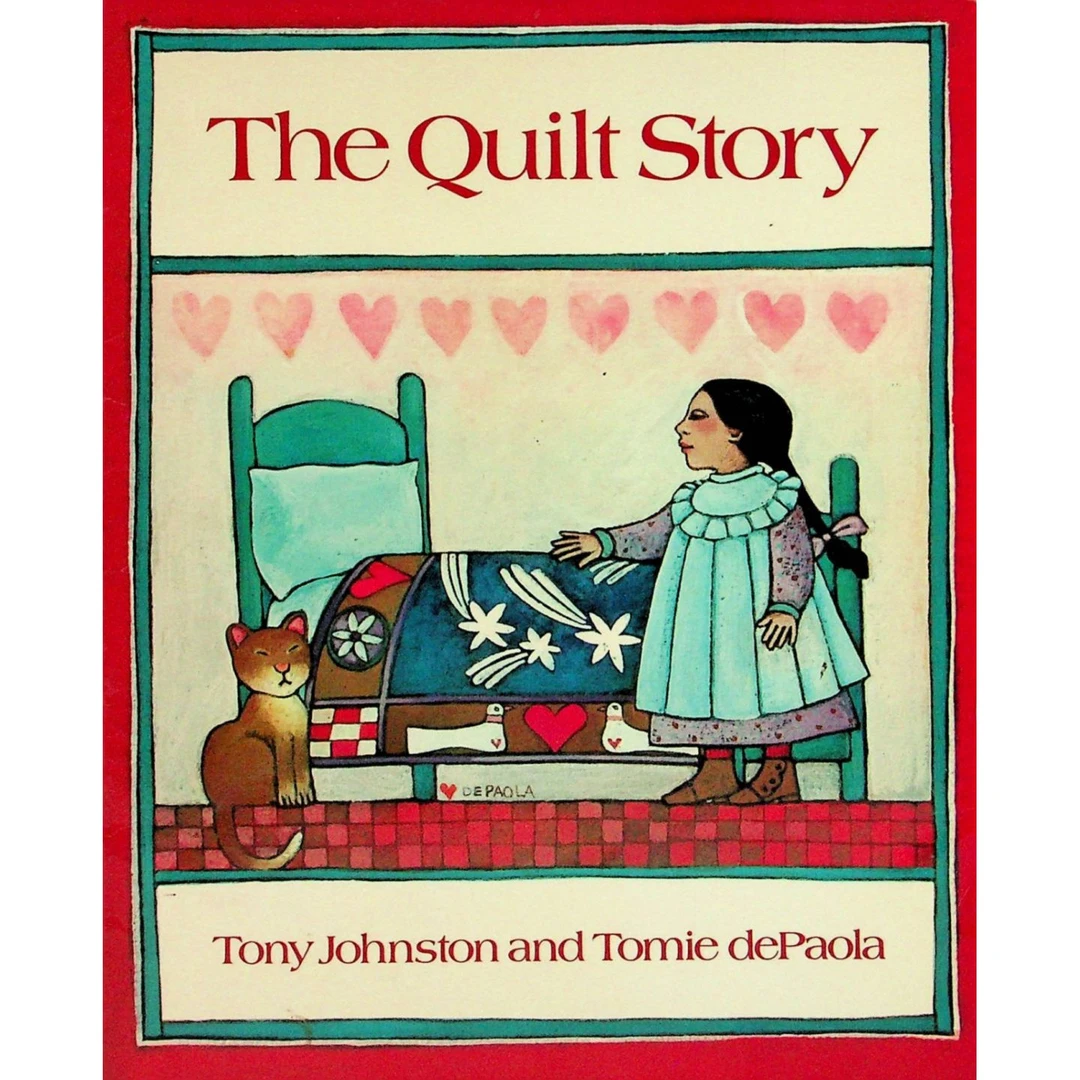 英语原版书拼布被的故事绘本亲子共读TheQuiltStory