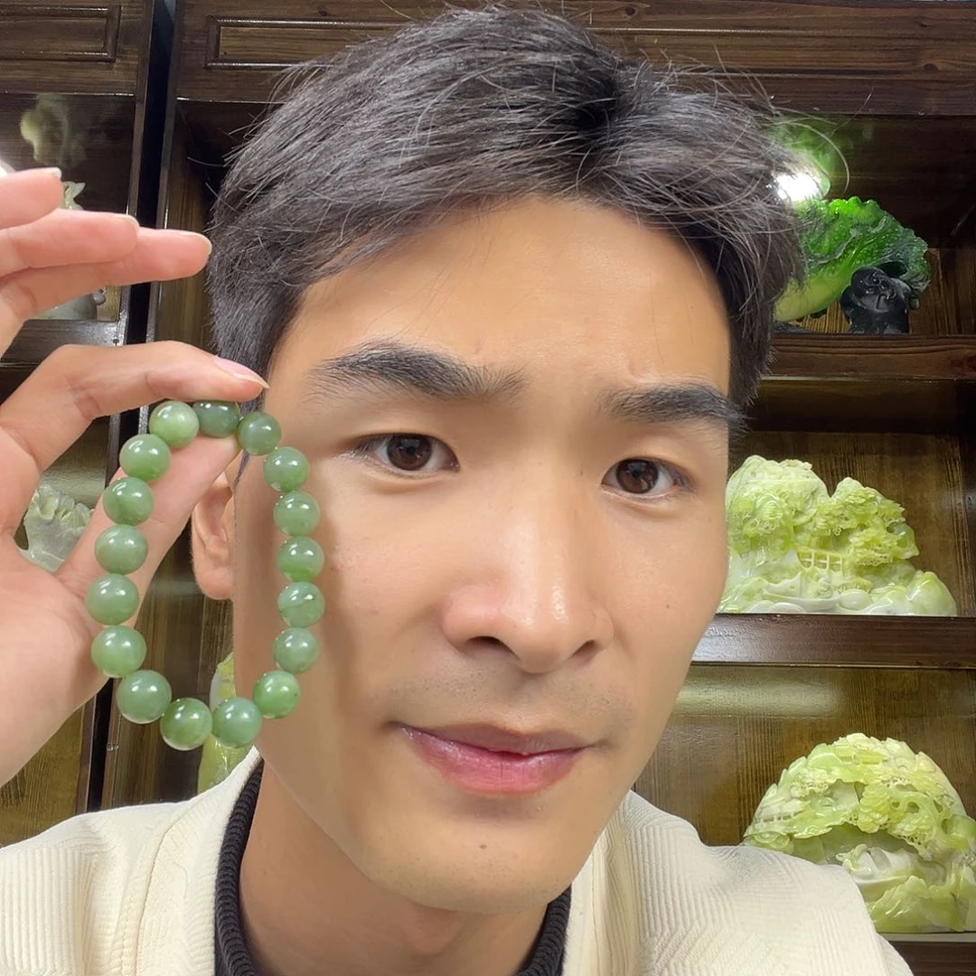 未镶嵌手链和田玉碧玉多样性拍一发一