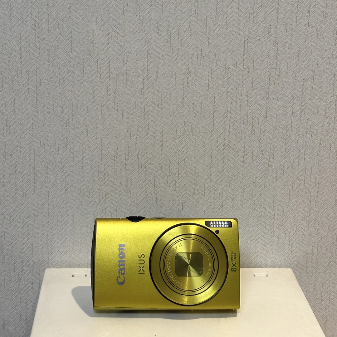 9新  Canon/佳能IXUS230 清冷粉白皮 带实况功能 1210万像素