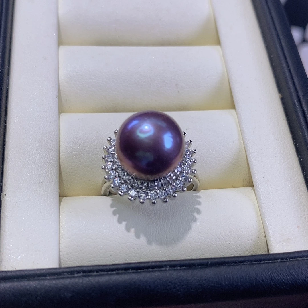 戒指合金淡水珍珠