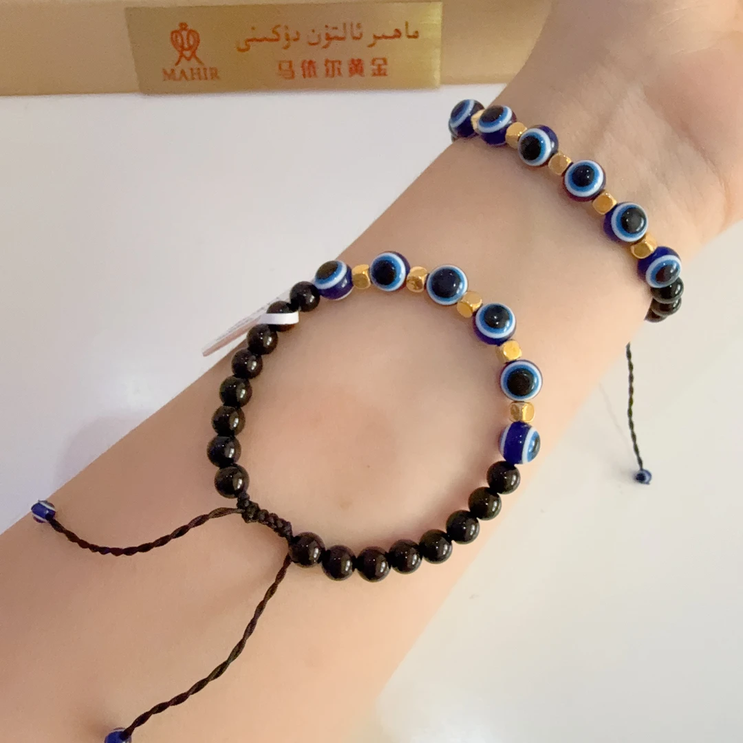 合金珐琅手链 男女同款手链5talpurqakaltunluk（kozmunqak）