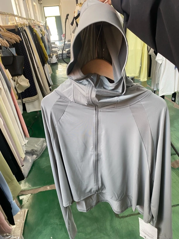 215 立体帽沿防晒衣