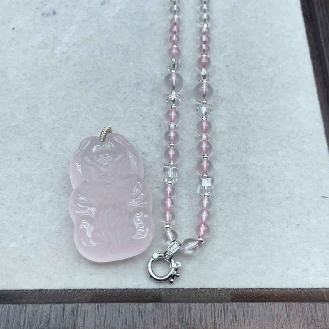 水晶吊坠(不含链)未镶嵌韩**3