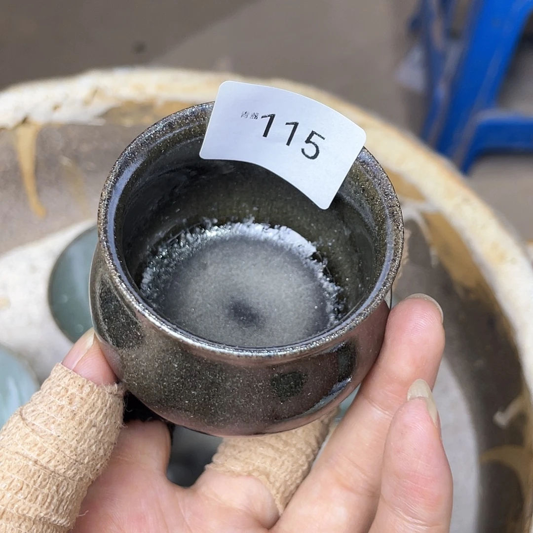 茶盏115 福临号建盏柴烧薄胎