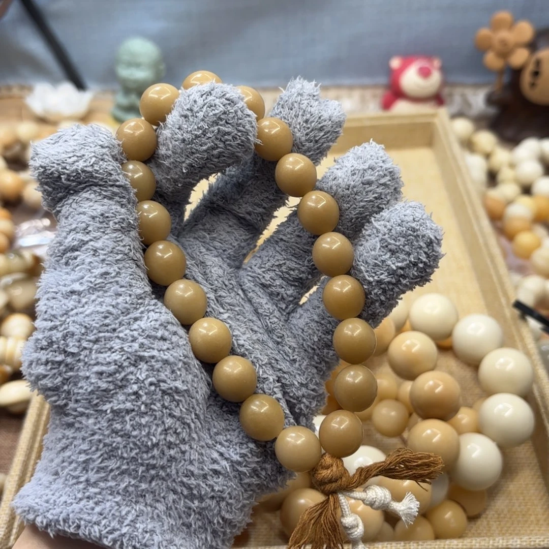 吊坠菩提根/象牙果14干磨奶咖鹅蛋手持福利697
