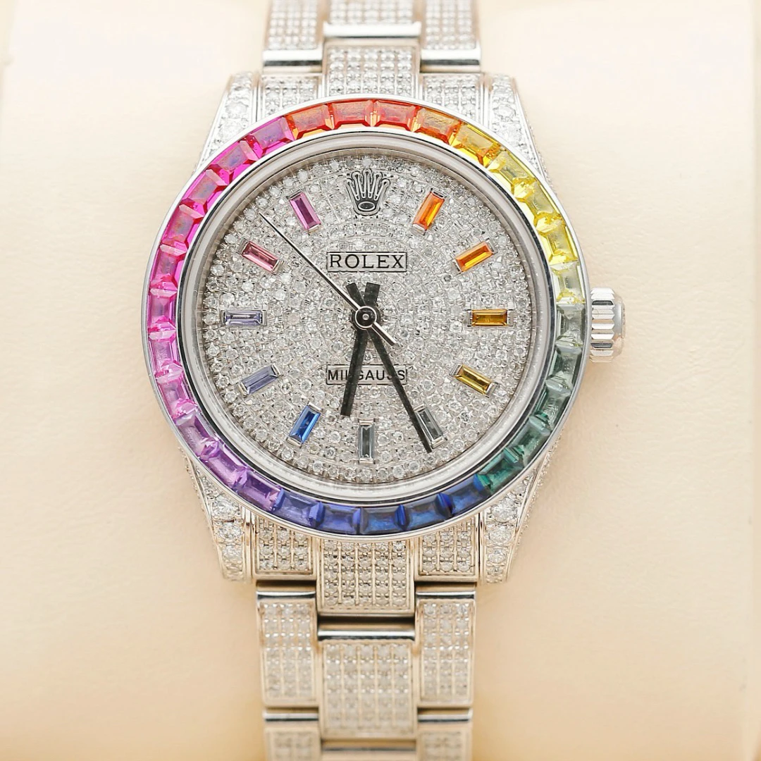 99新 Rolex/劳力士 蚝式恒动177200精钢后钻31mm表径自动机械女表