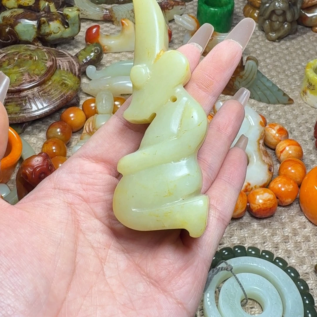 吊坠白玉菩提挂件