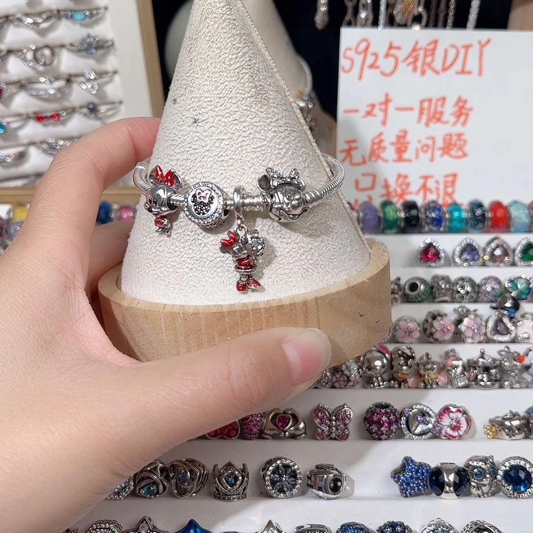 合成立方氧化锆磁石手链18cm