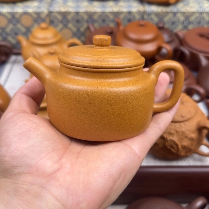共***赢茶壶紫砂黄金段德钟