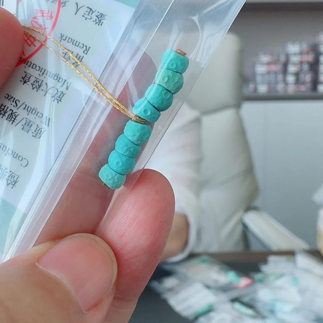 绿松石未镶嵌珠宝半成品