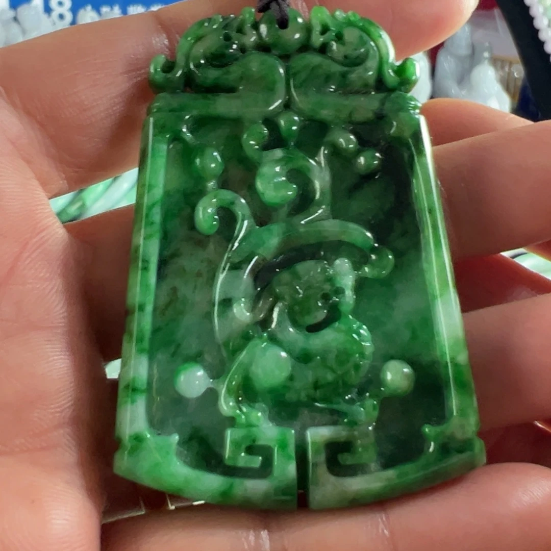 翡翠未镶嵌手镯天然翡翠挂件