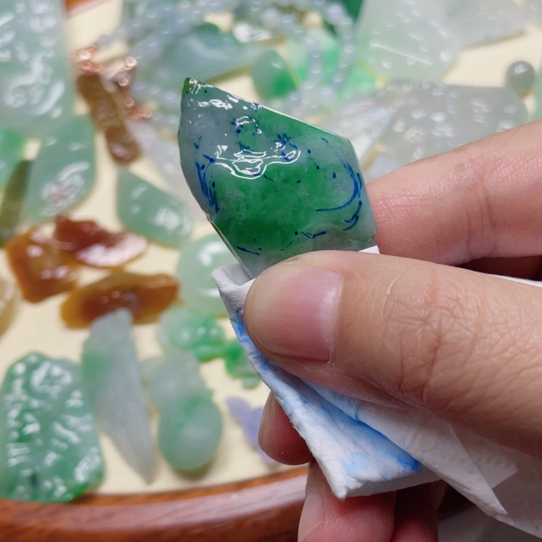 嘎***嘎定制翡翠未镶嵌包工