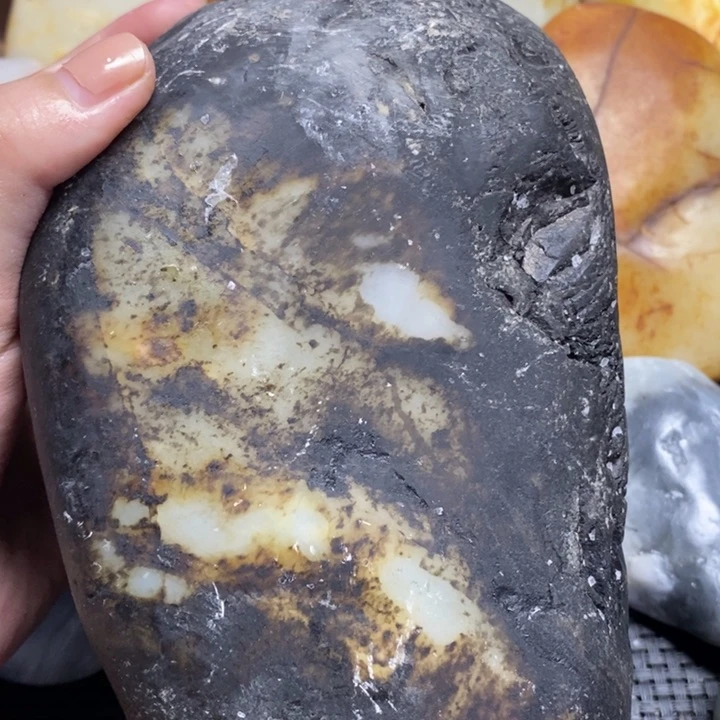 和田玉未镶嵌挂件温****）