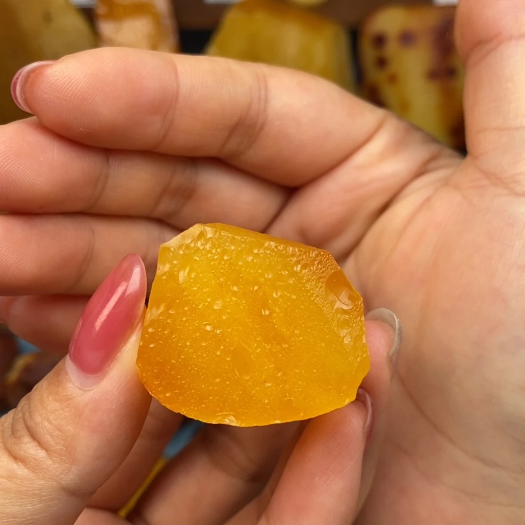 未镶嵌定制琥珀蜜蜡原石定制