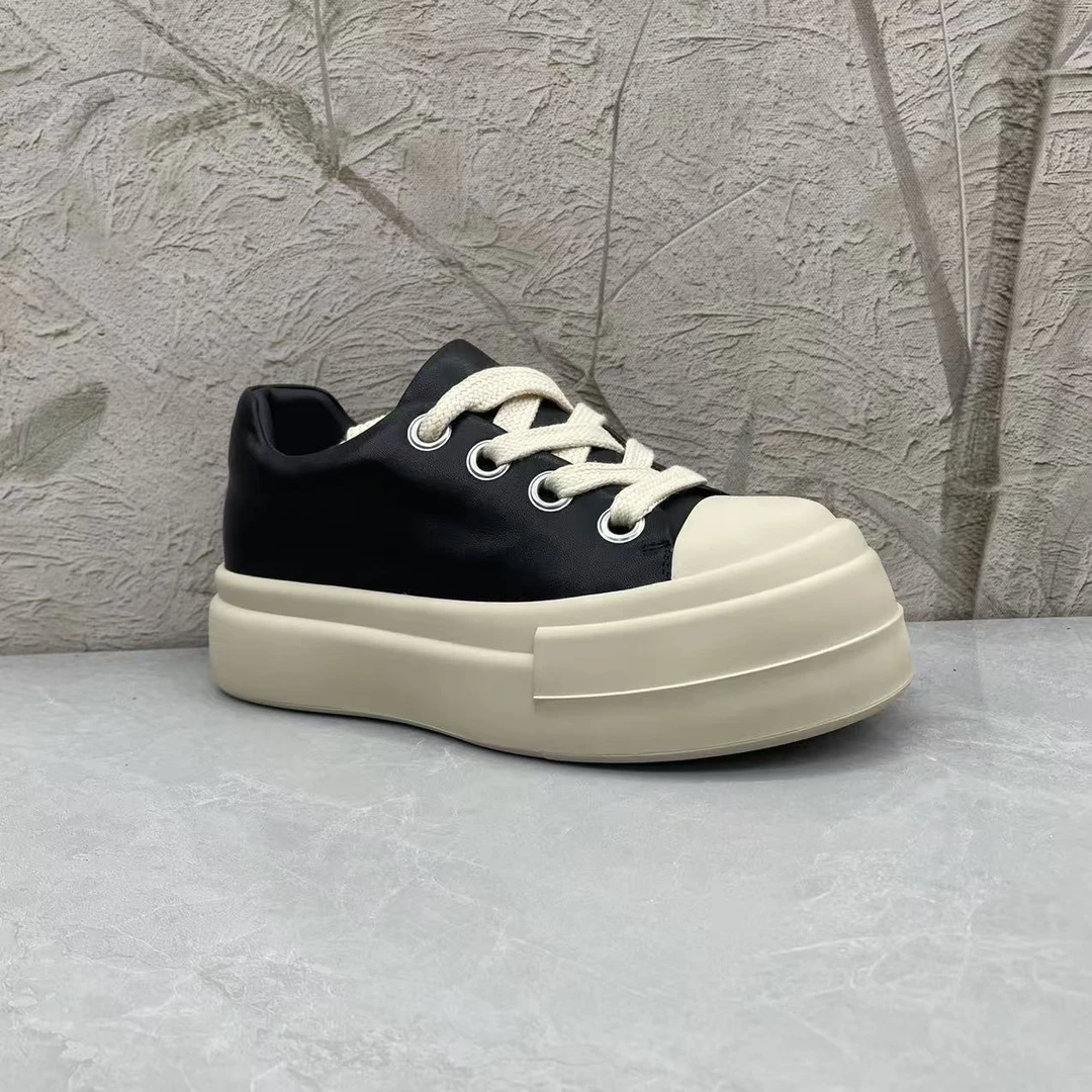 休闲鞋女（牛皮）690-3308 黑色