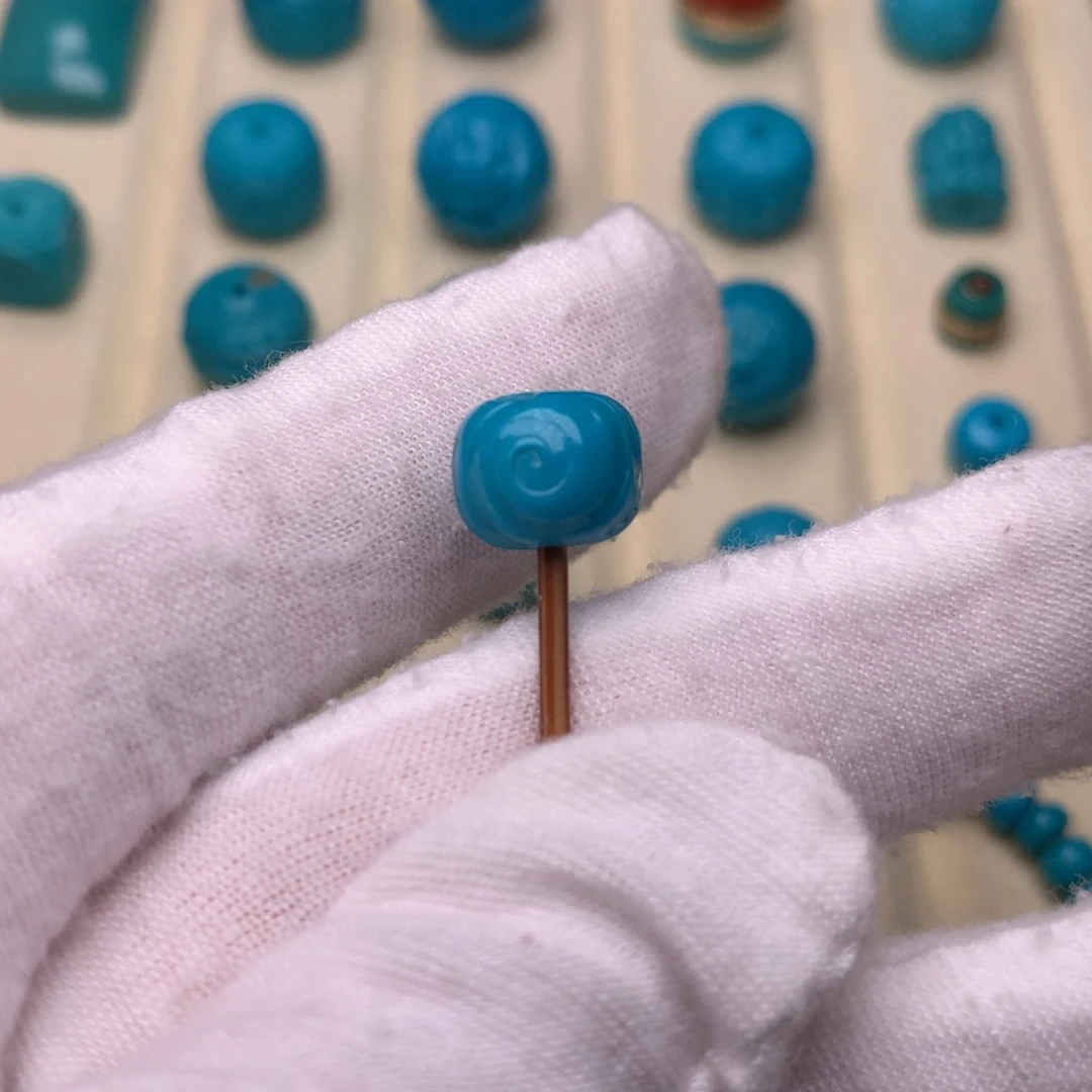 绿松石未镶嵌绿松石博古10.3